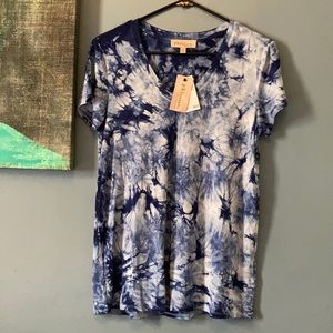 Philosophy Tie Dye V-neck Tee